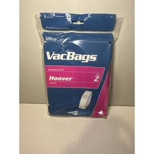 Ultra Care VacBags Hoover Type Z Uprights Vacuum Bags 3ct New